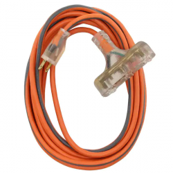 50’ Tri-Tap Extension Cord