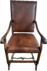 French Style Throne Chair