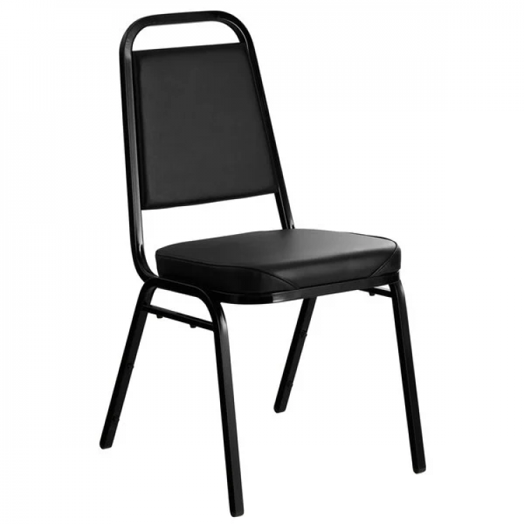 Black Padded Chairs