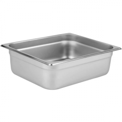 Stainless Steel 1/2 Pan 4”