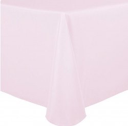 6’ Pink Rectangle Linen