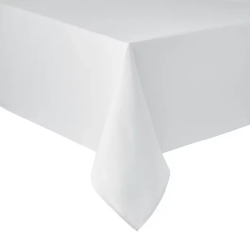 8’ White Rectangle Linen