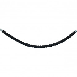 IMG 8458 1725967032 Black Braided Rope (Chrome Hook)