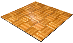 Oak Dance Floor 3’x3’ Panel