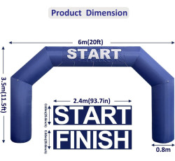 Start/Finish Inflatable 20’